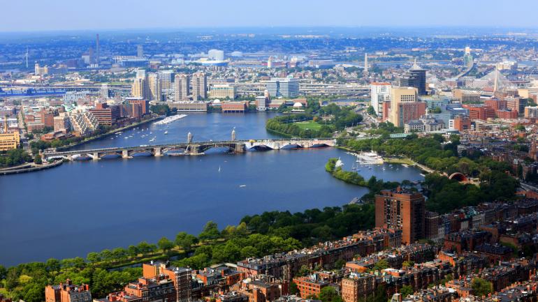 从保德信大厦俯瞰