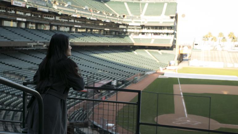 从本垒打线看AT&T棒球场 从本垒打线看AT&T棒球场