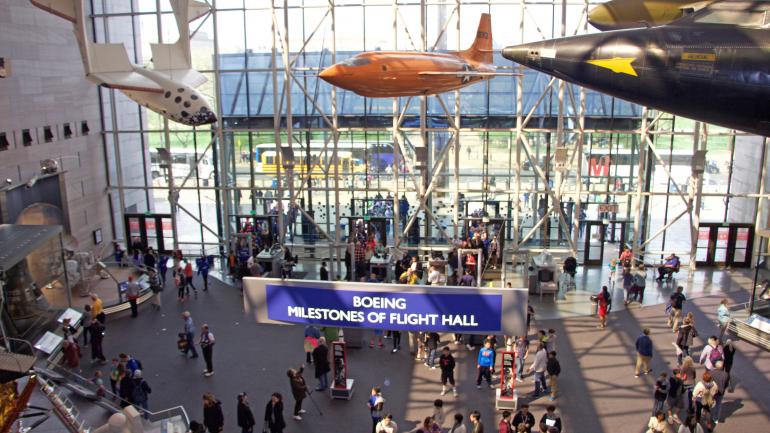 参观国家航空空间博物馆