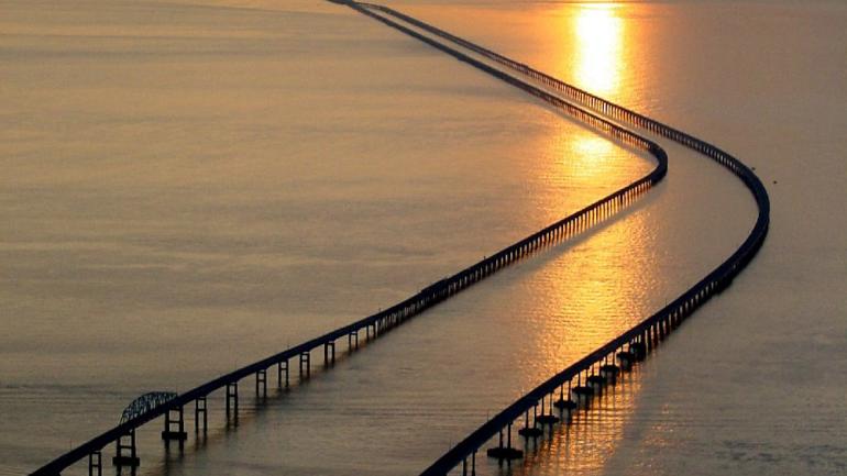 切萨皮克湾隧道大桥是全球最长的桥 切萨皮克湾隧道大桥是全球最长的桥