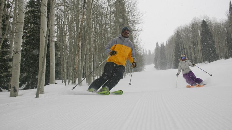 从Sunlight Mountain滑下 从Sunlight Mountain滑下