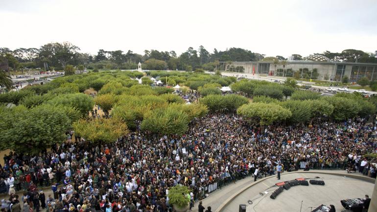 金门公园的户外活动