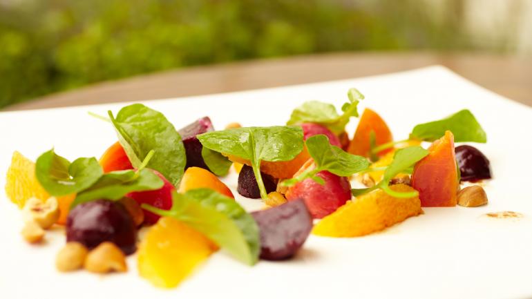 Solbar at Solage Calistoga的美食