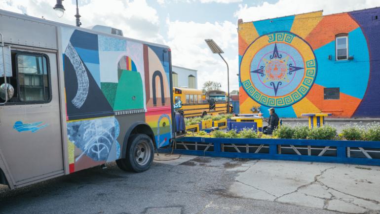 密西根州底特律的壁画