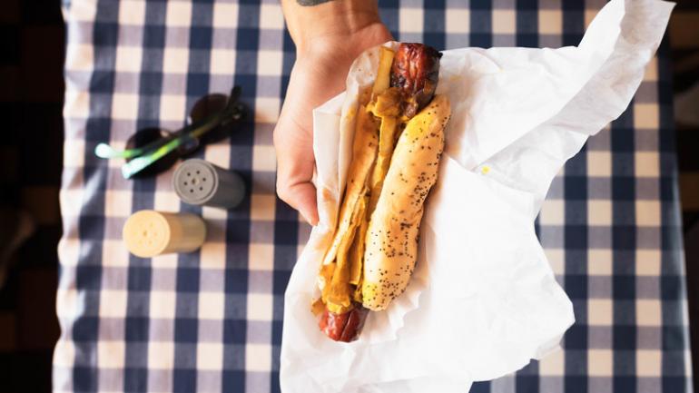 芝加哥风味热狗 芝加哥风味热狗