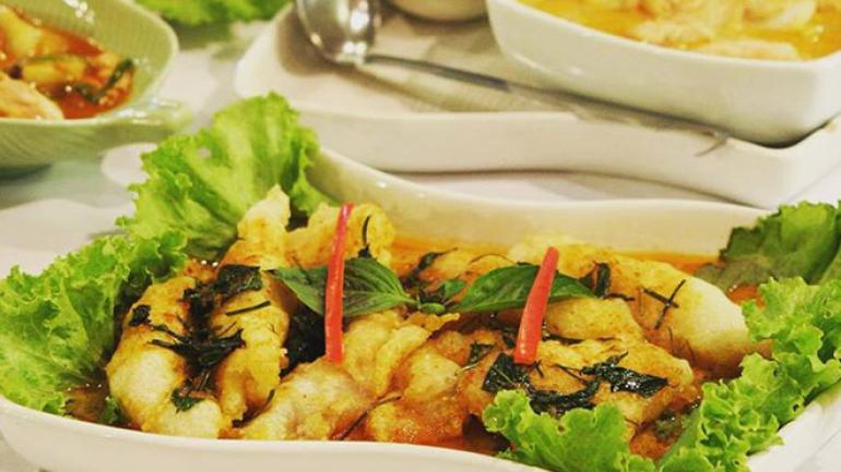 费尔班克斯众多泰式餐厅之一的部分精美菜肴