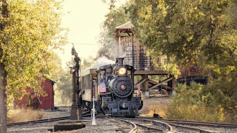 Railtown 1897 州立历史公园的火车之旅让人仿佛回到从前 Railtown 1897 州立历史公园的火车之旅让人仿佛回到从前