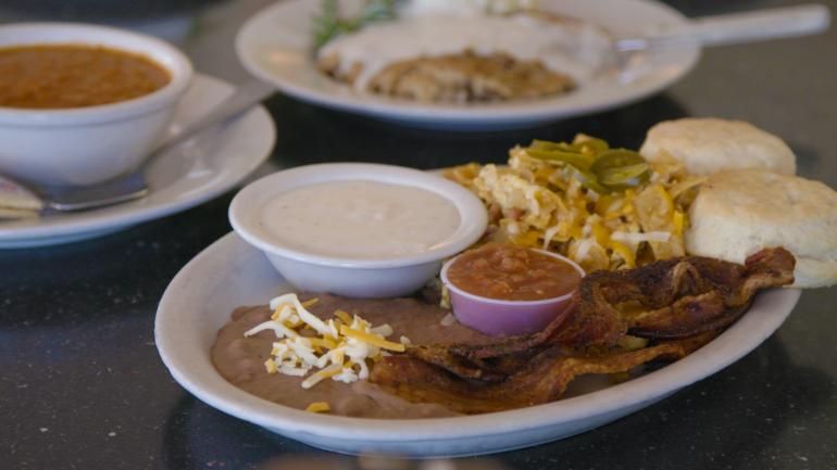 在德克萨斯州乔治敦品尝美食