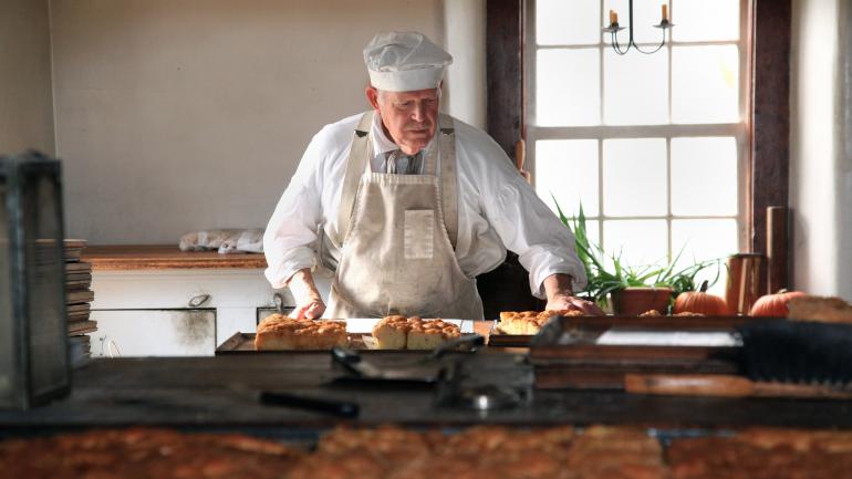北卡罗来纳州温斯顿 - 塞勒姆，历史悠久的老塞勒姆镇，Winkler Bakery 面包店