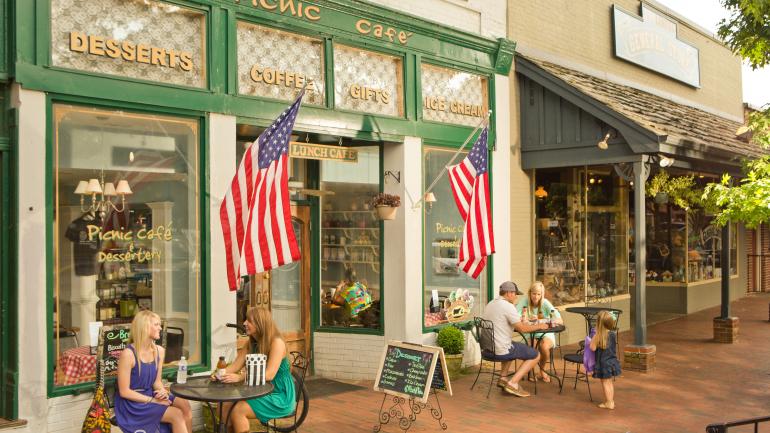 佐治亚州达洛尼加 Picnic Café 餐厅的街边美食