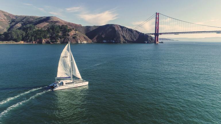 加利福尼亚州旧金山湾帆船之旅 加利福尼亚州旧金山湾帆船之旅