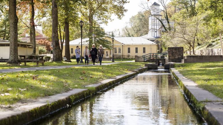 漫步于西弗吉尼亚州伯克利斯普林斯