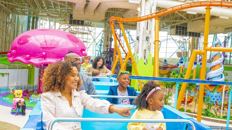 乘坐 Dora’s Sky Railway 将尼克宇宙的美景尽收眼底