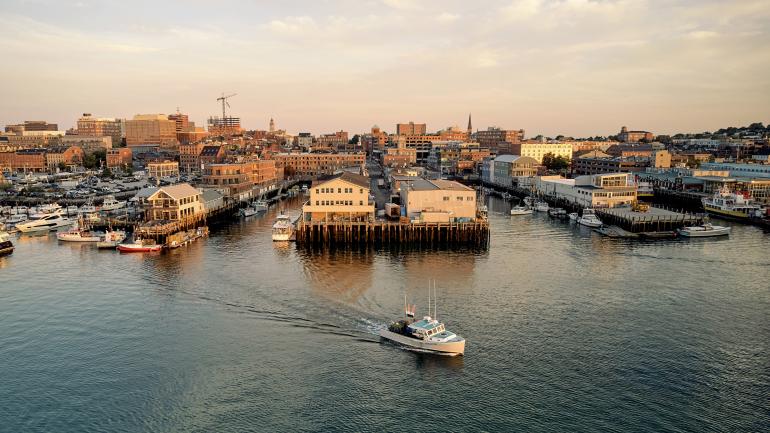 缅因州波特兰海滨工作区