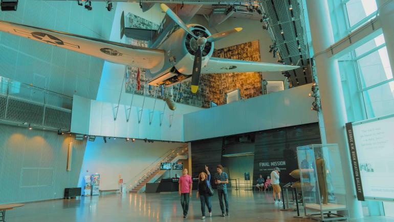 国家二战博物馆展出的历史飞机 国家二战博物馆展出的历史飞机