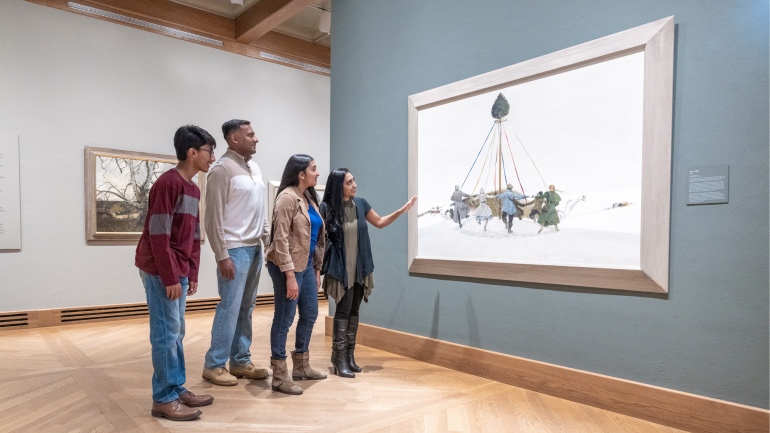 布兰迪万艺术博物馆展出的艺术品