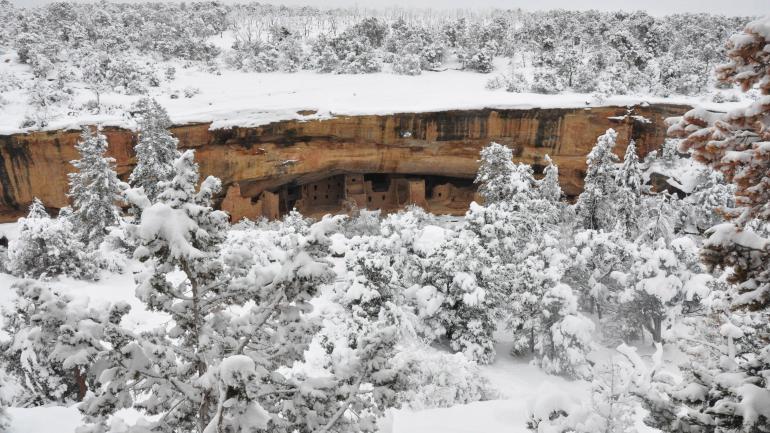 冬日里的梅萨维德