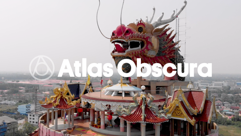 GoUSA TV 的“Atlas Obscura 奇谈”系列片海报