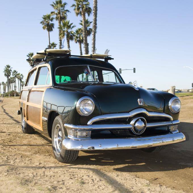 Huntington’s official car, the Woody