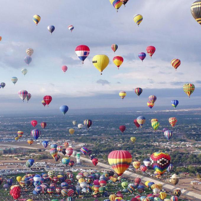 新墨西哥州阿尔伯克基国际热气球嘉年华 新墨西哥州阿尔伯克基国际热气球嘉年华