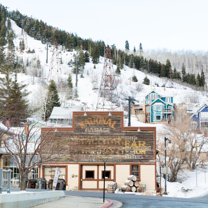 High West Saloon in Old Town near the base of the Town Lift in Park City, Utah High West Saloon in Old Town near the base of the Town Lift in Park City, Utah