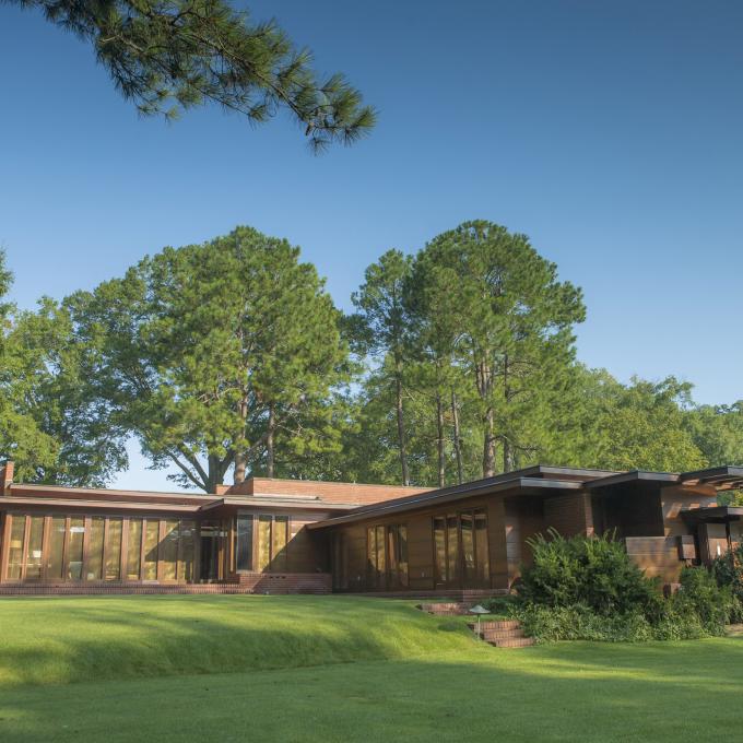The Frank Lloyd Wright-designed Rosenbaum House