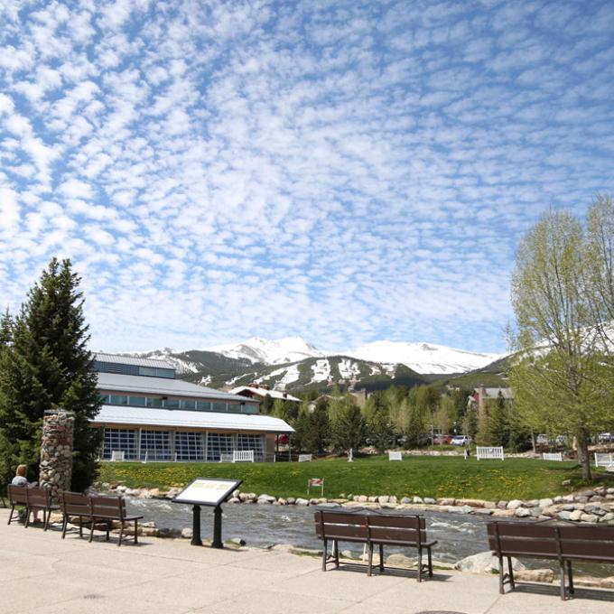 Another blue-sky day in Breckenridge Another blue-sky day in Breckenridge