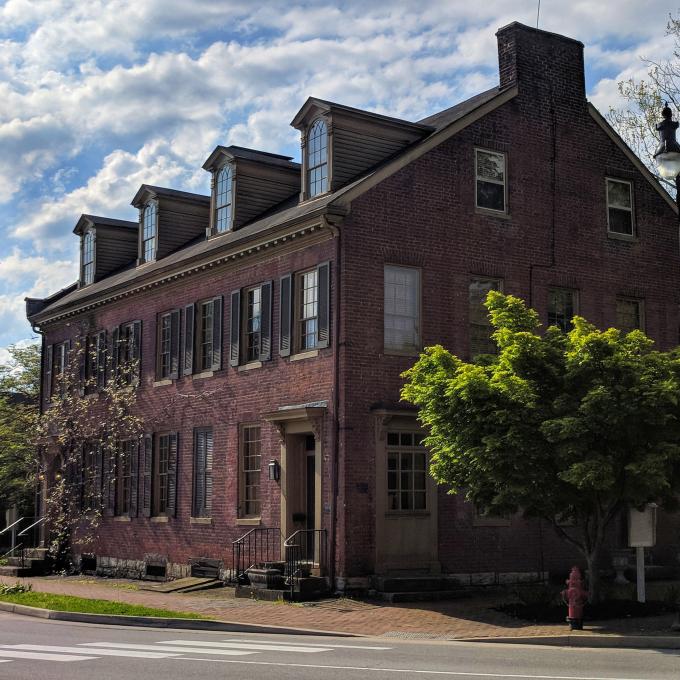 The McLean House in downtown Bardstown, Kentucky