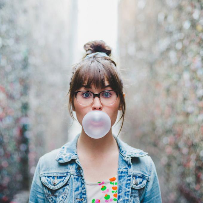 加利福尼亚州圣路易斯-奥比斯波的泡泡糖小巷