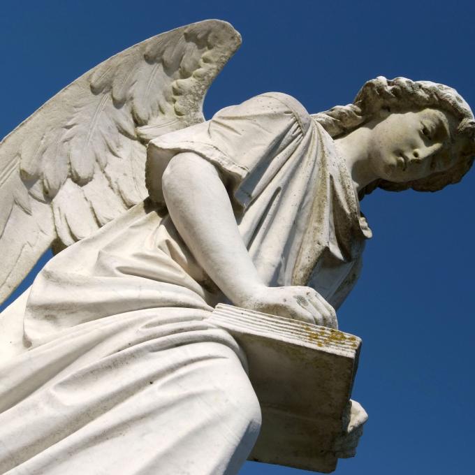 密西西比州纳切兹市墓园内的“转身天使”纪念碑 密西西比州纳切兹市墓园内的“转身天使”纪念碑