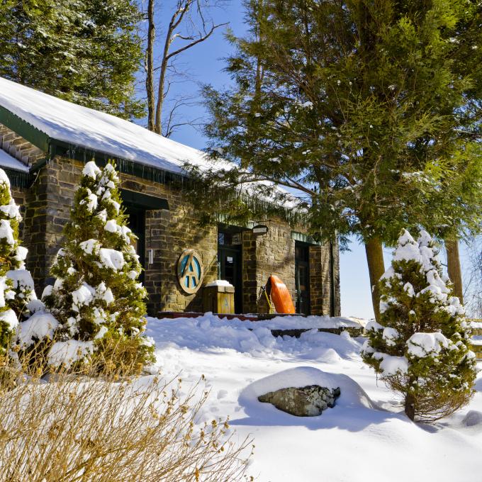 位于佐治亚州布莱尔斯维尔的 Walasi-Yi interpretive Center 解说中心 位于佐治亚州布莱尔斯维尔的 Walasi-Yi interpretive Center 解说中心