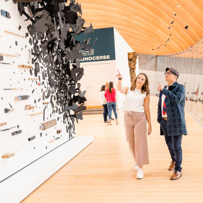 阿肯色州本顿维尔的水晶桥美国艺术博物馆的设施艺术