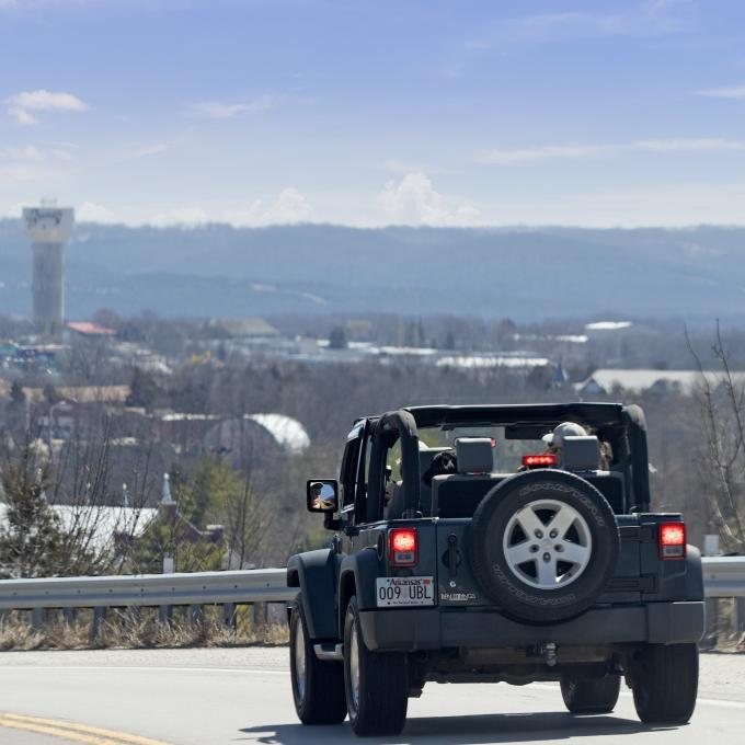 驾车前往密苏里州布兰森