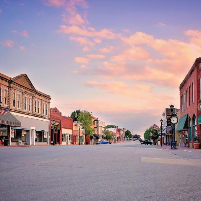 密苏里州马塞琳市中心