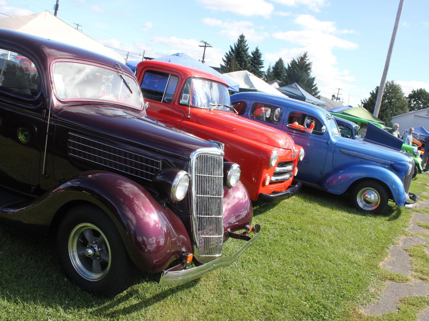 Street Rods Nationals North 年度车展上色彩缤纷的汽车 Street Rods Nationals North 年度车展上色彩缤纷的汽车