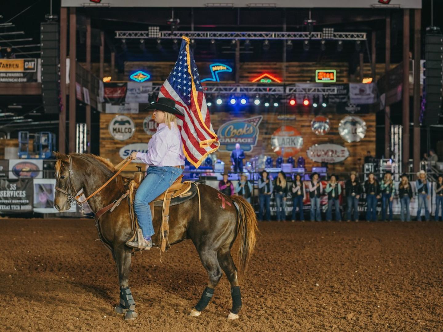 德克萨斯州卢伯克的 Cooks Rodeo Days 牛仔竞技日 德克萨斯州卢伯克的 Cooks Rodeo Days 牛仔竞技日