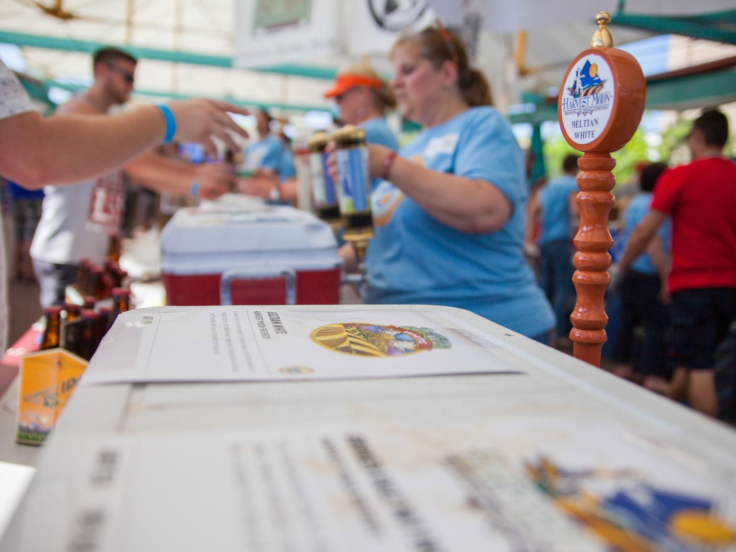 在蒙大拿州米苏拉举行的花园市啤酒节