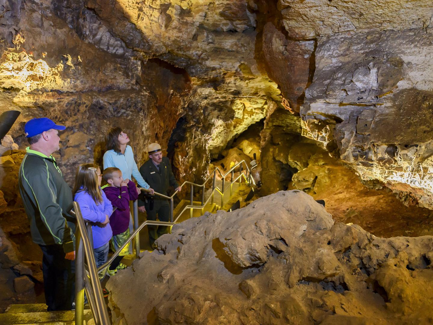 风洞国家公园的家庭旅行 风洞国家公园的家庭旅行