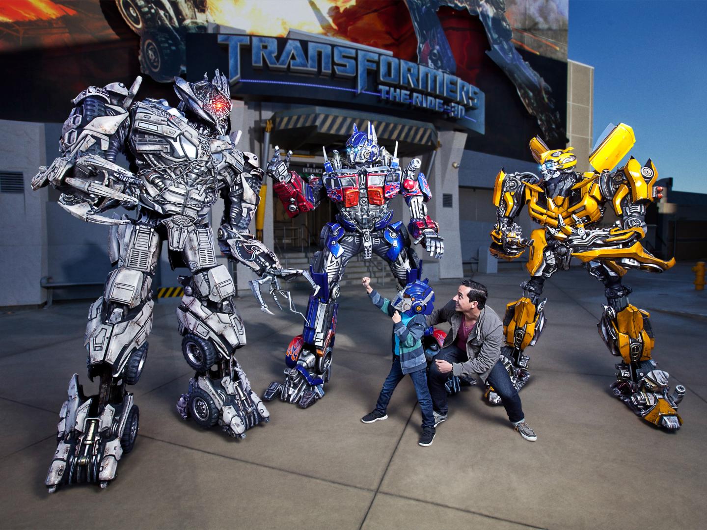 Universal Studios Hollywood Transformers™: The Ride - 3D 过山车外