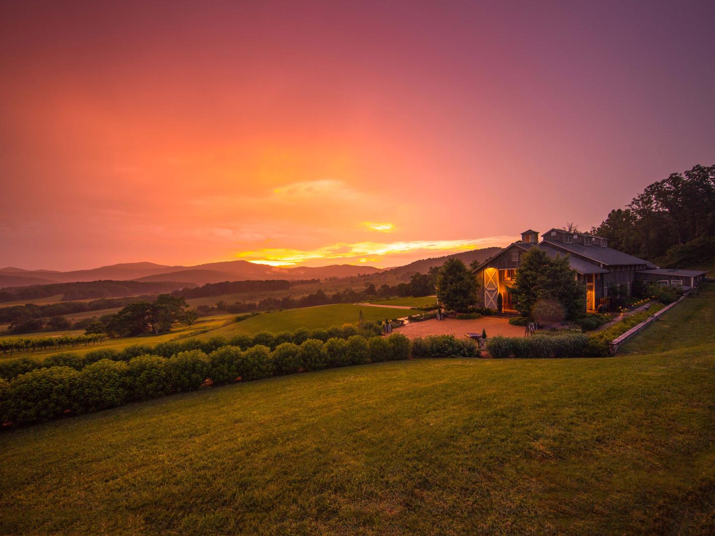 弗吉尼亚州北花园:广阔无垠的皮平山农场 弗吉尼亚州北花园:广阔无垠的皮平山农场
