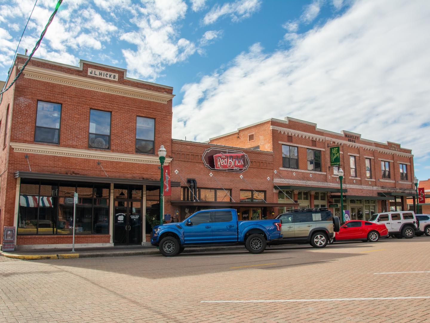 德克萨斯州历史悠久的康罗市区