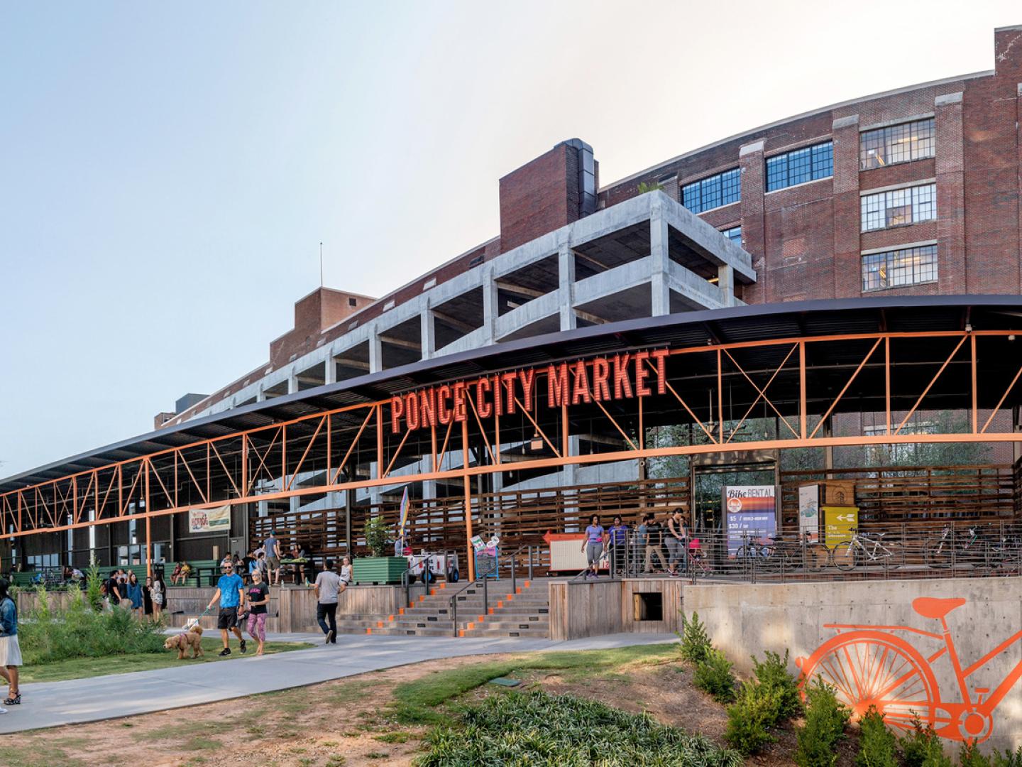 佐治亚州亚特兰大庞城市场外景