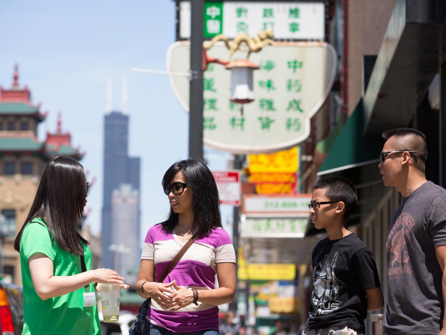 探索伊利诺伊州芝加哥的唐人街