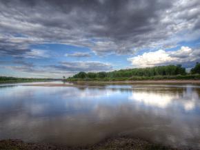 The Green River flowing through Ouray National Wildlife Refuge
