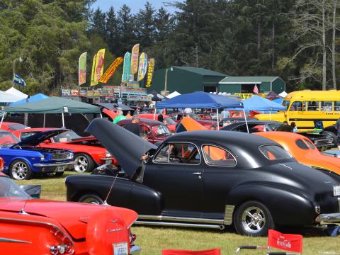 Hot rod cars on display during Ocean Park’s Rod Run to the End of the World Hot rod cars on display during Ocean Park’s Rod Run to the End of the World