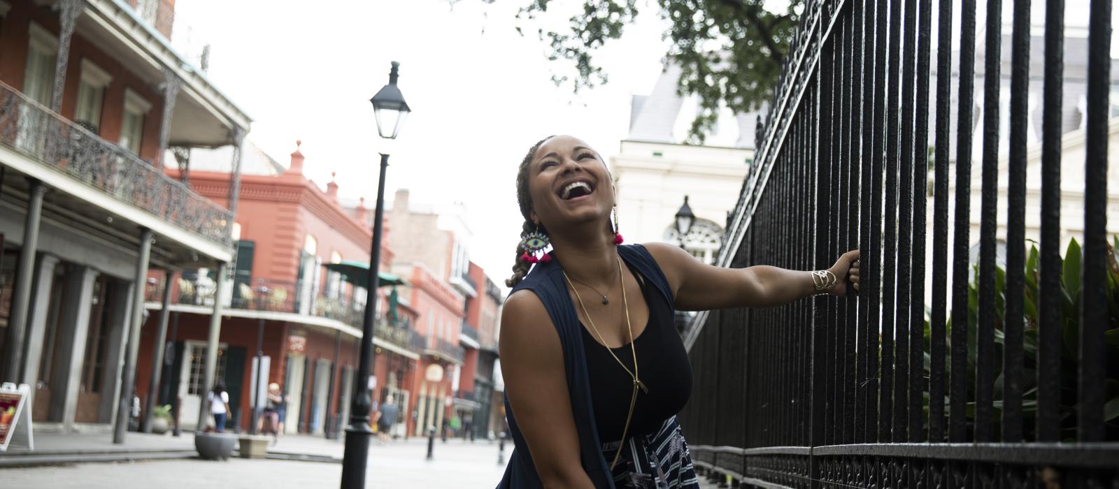 Robin Barnes 在路易斯安那州新奥尔良