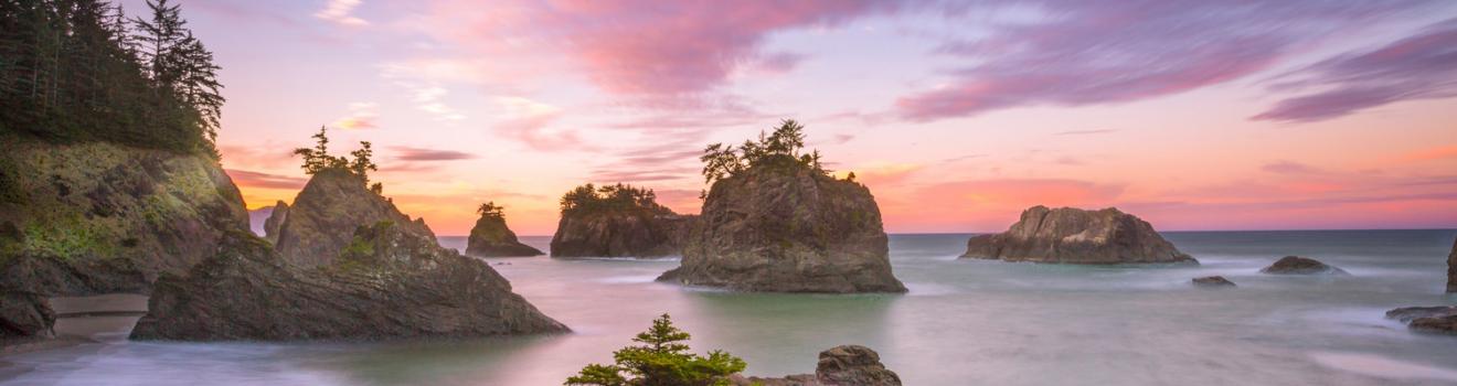 布鲁金斯神秘海滩超凡脱俗的日落美景