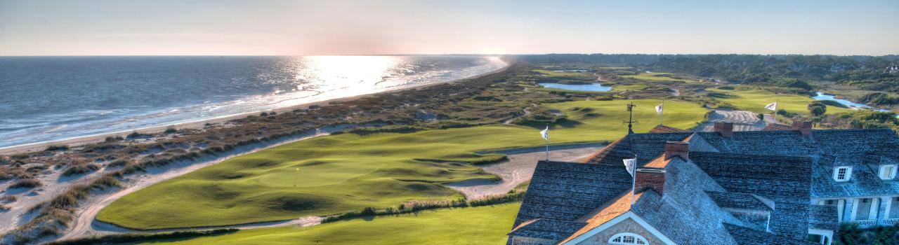 南卡罗来纳州的基洼岛海岸线 南卡罗来纳州的基洼岛海岸线