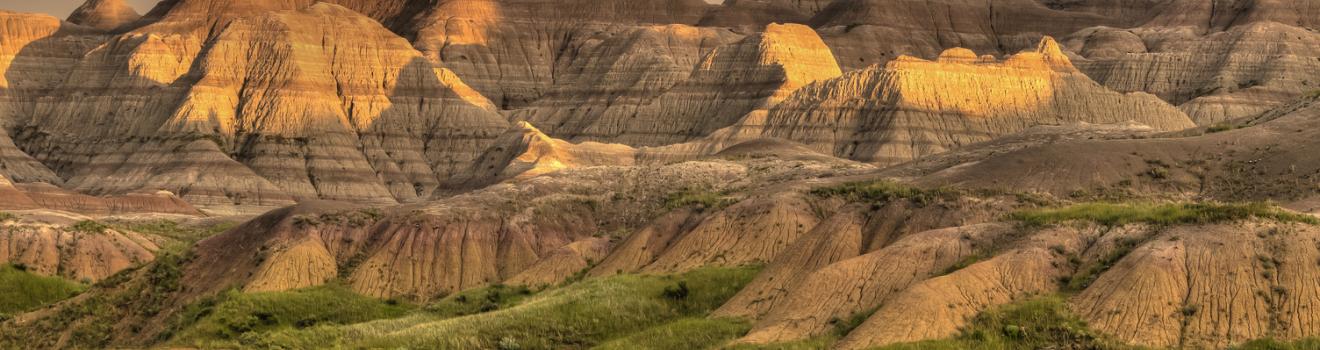 南达科他州的恶土国家公园 南达科他州的恶土国家公园