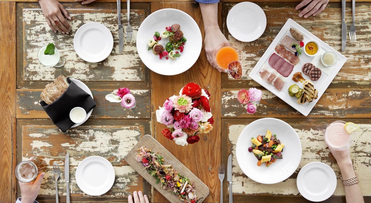 Macintosh 餐厅的创意摆盘 Macintosh 餐厅的创意摆盘